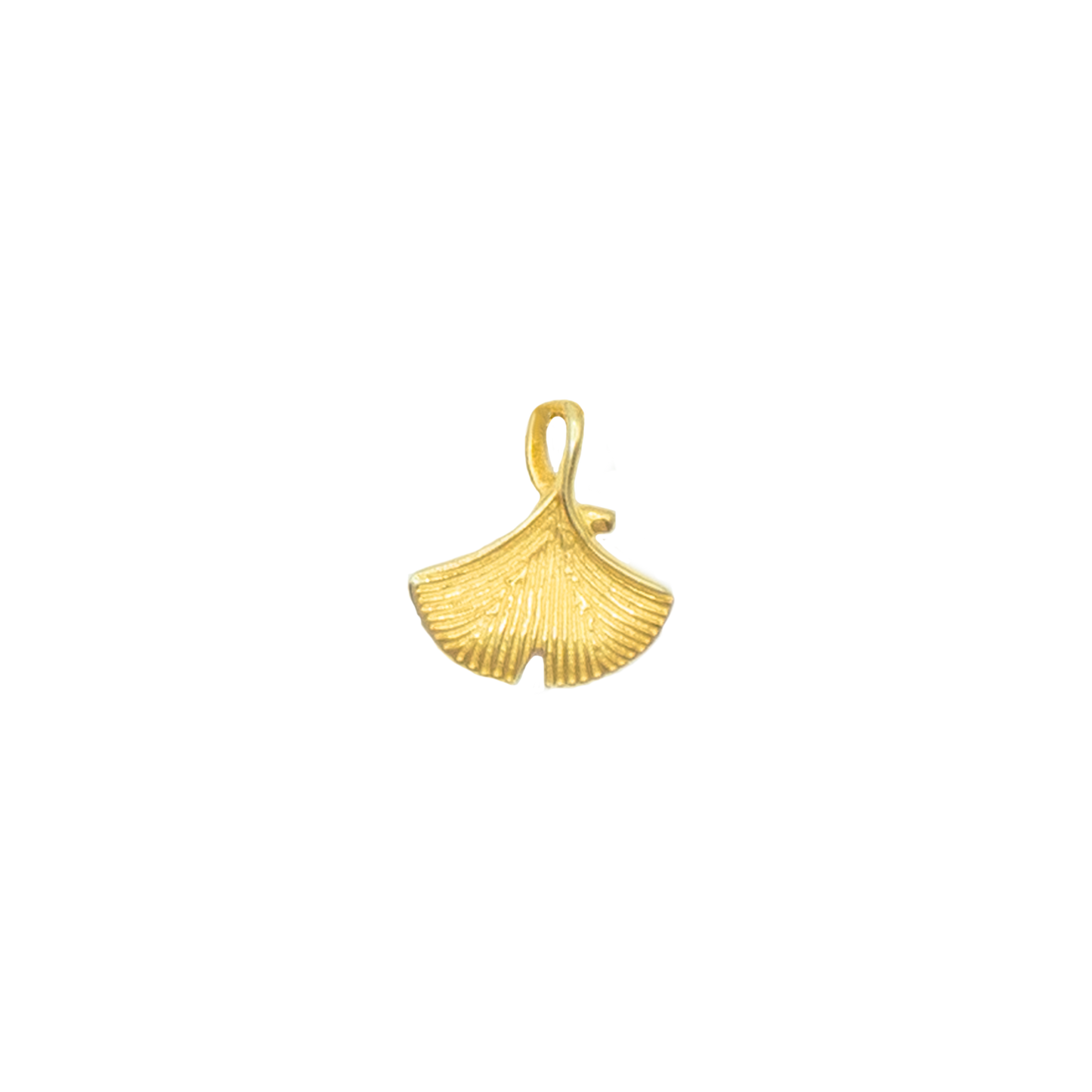 Ginkgo Leaf Pendant Necklace