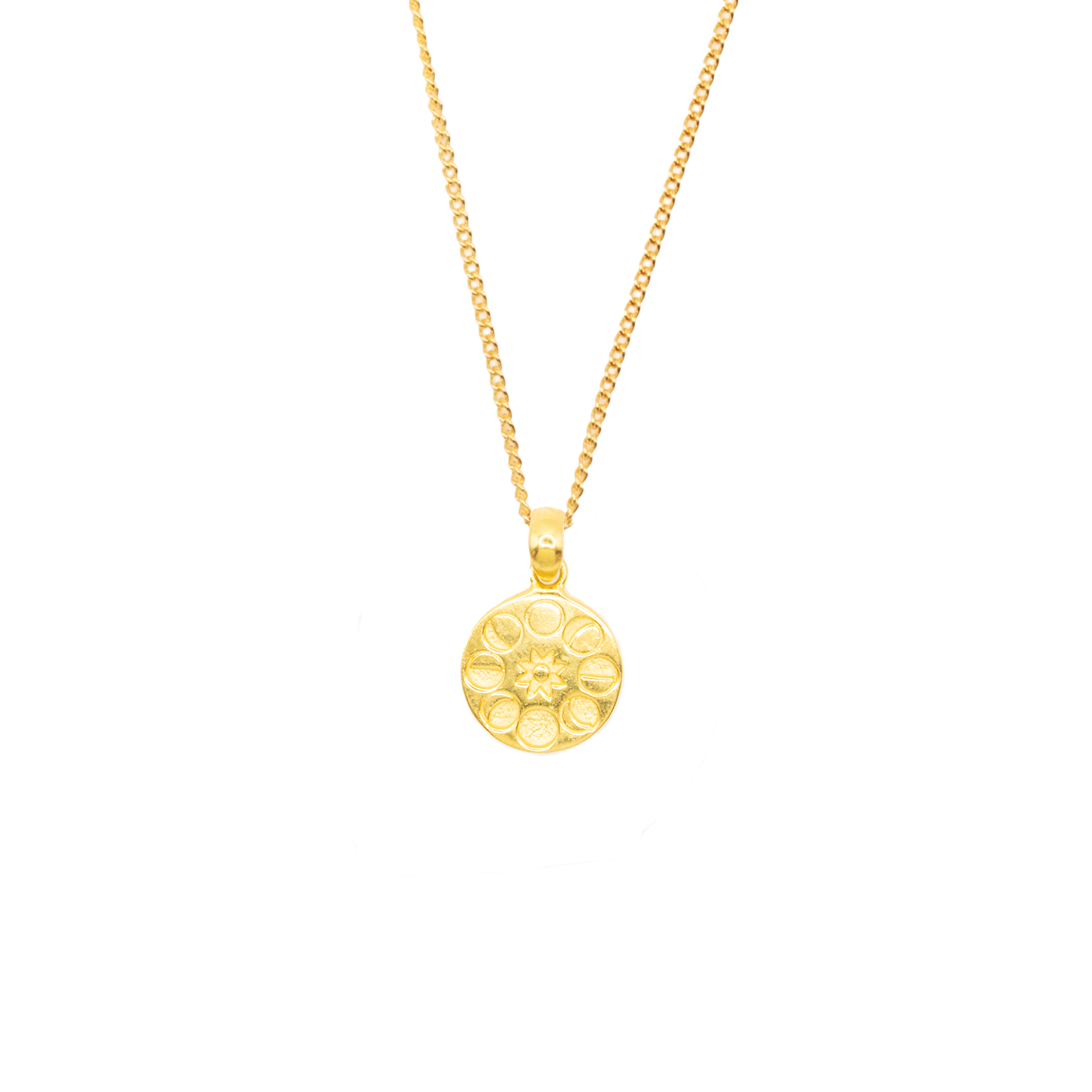 Moon Eclipse Pendant Necklace