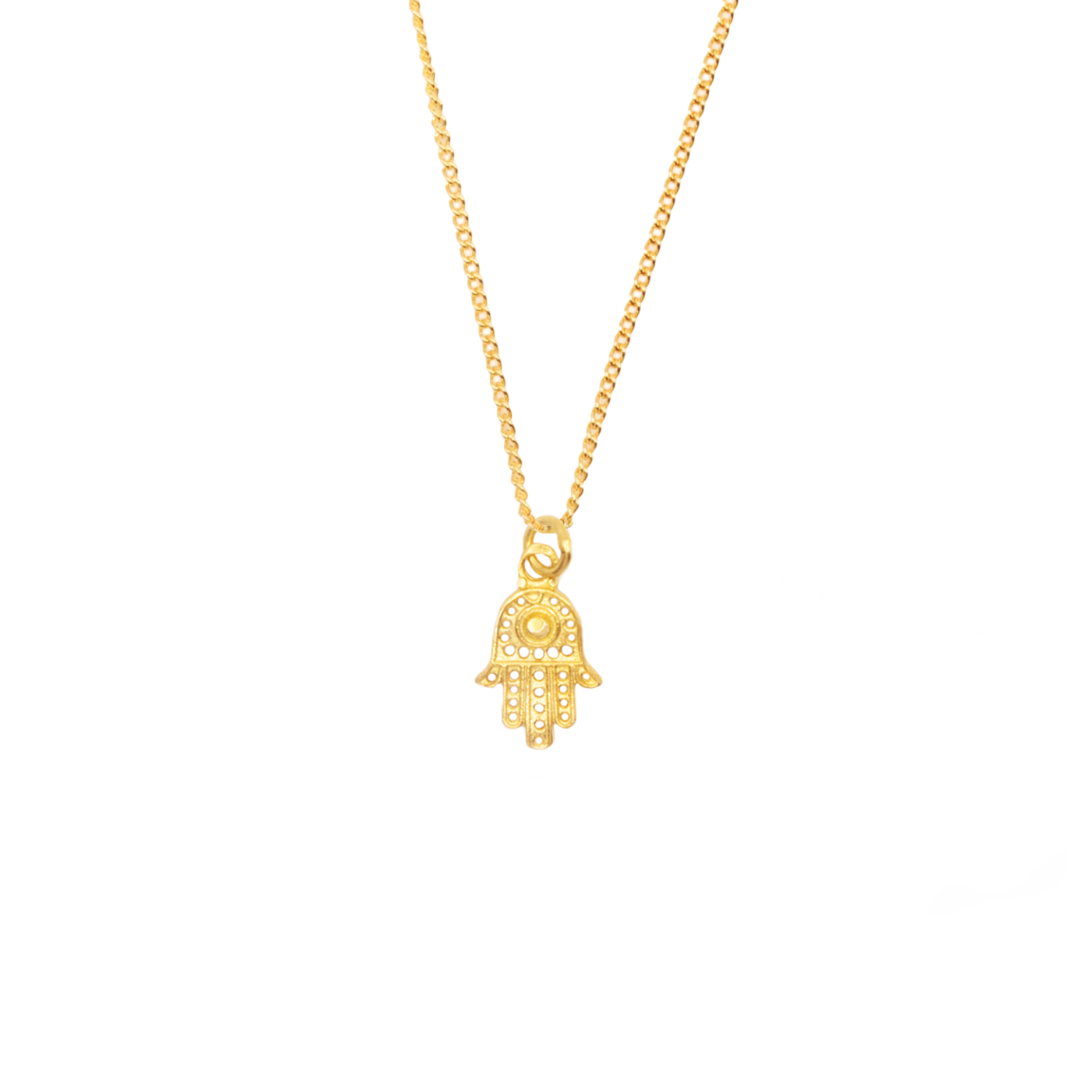 Hamsa Hand Pendant Necklace