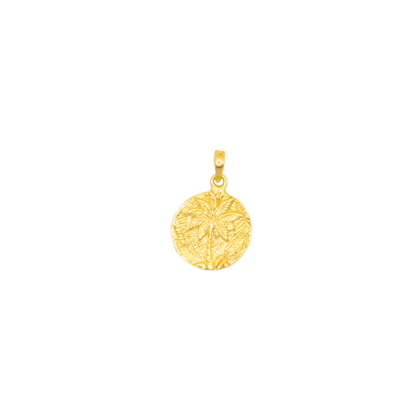 Palm Tree Pendant Necklace