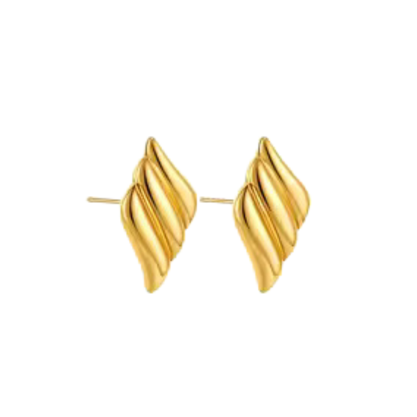Gold Wing Earrings