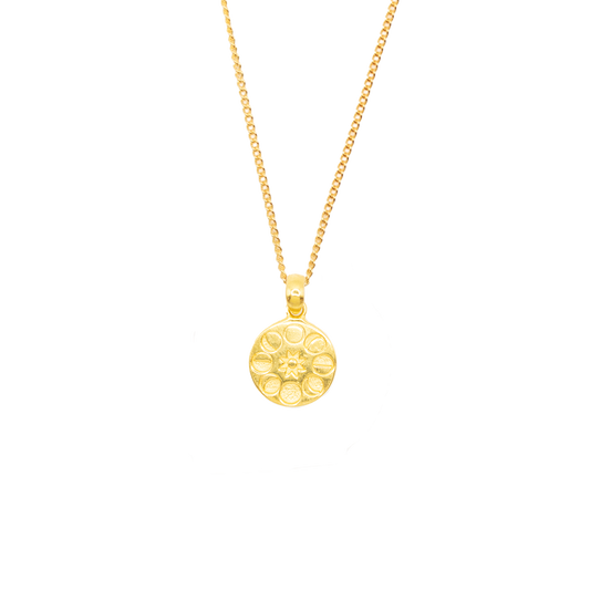 Moon Eclipse Pendant Necklace
