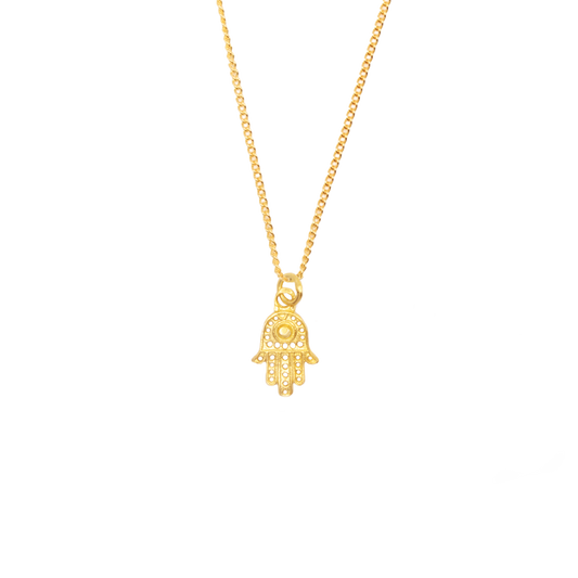 Hamsa Hand Pendant Necklace